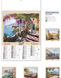 Calendario Illustrato classico acquerello