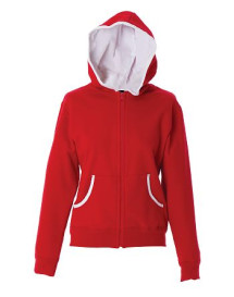 felpa lucca lady red
