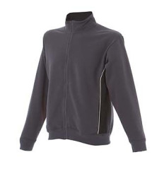 felpa cagliari grey black