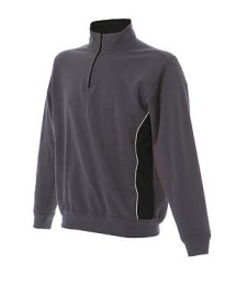 felpa uomo bari grey black