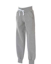 pantaloni tuta bambino cuneo melange