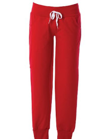 pantaloni tuta donna pavia red