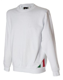 felpa bologna white